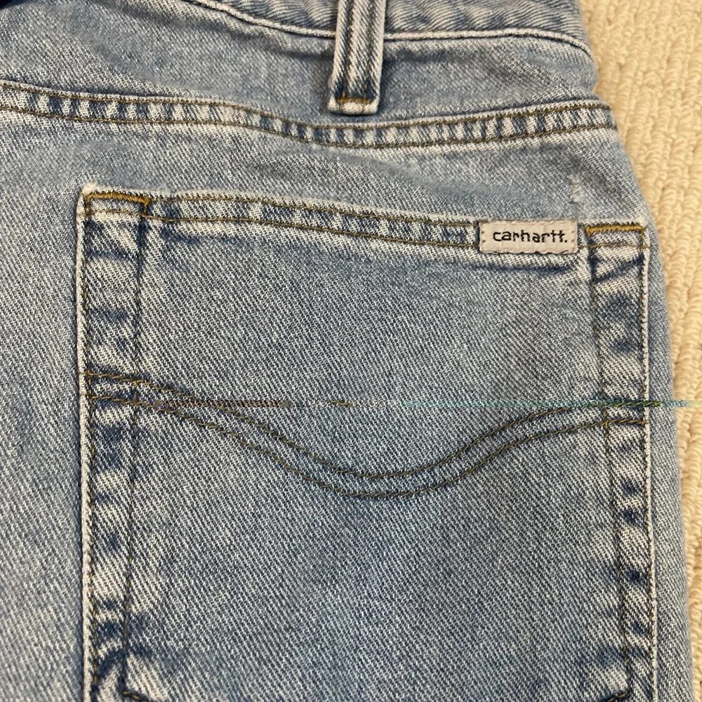 Carhartt Men's 32 Relaxed Fit Blue Denim Shorts